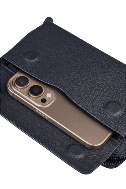 Mimodish Signature 0133 Genuine Leather Premium Large Size Multi-Compartment Wallet with Plenty of Card Holders, Large Coin Compartment, Phone Section, Portfolio Hand Wallet, Men's Card Holder Wallet