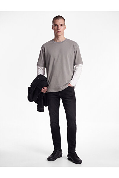 Koton Normal Bel Pamuklu Cepli Skinny Fit Jean Pantolon - Michael Jean