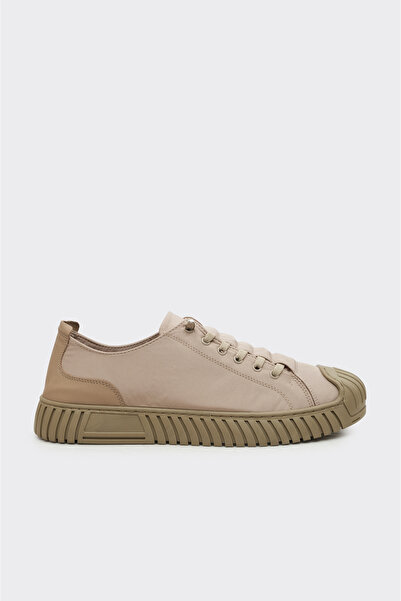 derinet Lastik Bağcıklı Erkek Sneaker