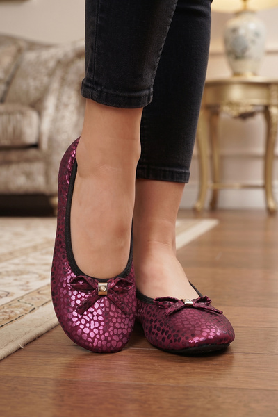 CEYDA SHOES Πολυτελές Βελούδινο Σπίτι, Χαχ, Ούμρε, Προίκα, Δώρο, Καθημερινά, ...