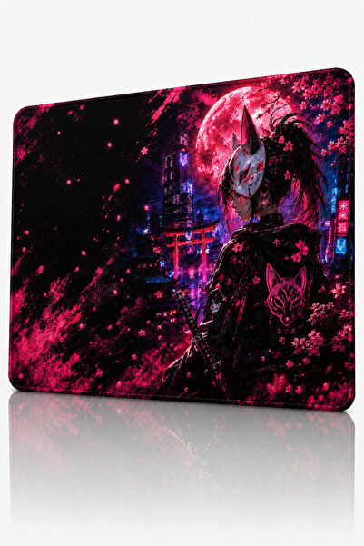 Walter White Baskılı Gaming Mouse Pad Dijital Tasarımlı Oyuncu Mouse Pad, Kaymaz Taban,Dikişli Neon 50x40 Cm