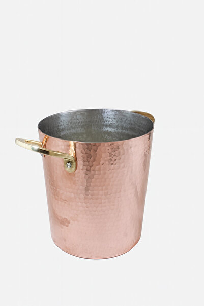 Cuvesta El Yapımı Kalın 1.5mm Modern Bakır Buz Kovası 16×21cm
