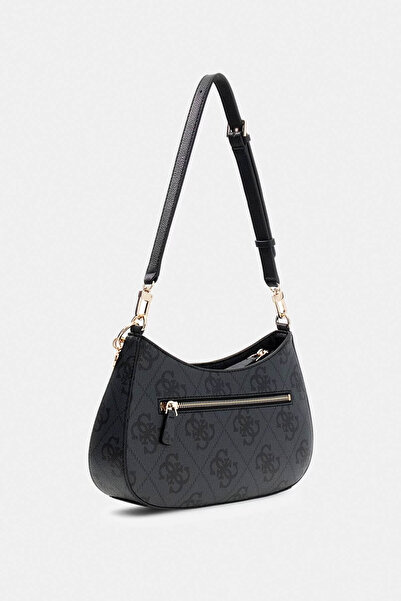 Guess Noelle Iı Top Zıp Antrasit Kadın Omuz Çantası HWSS9672180-CLO