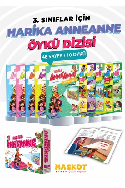 Maskot Çocuk Harika Anneanne Öykü Dizisi (3. Sınıf)