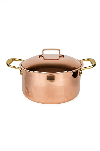 Cuvesta Handmade Thick 1.5mm Copper Kharne Pot 25×10cm