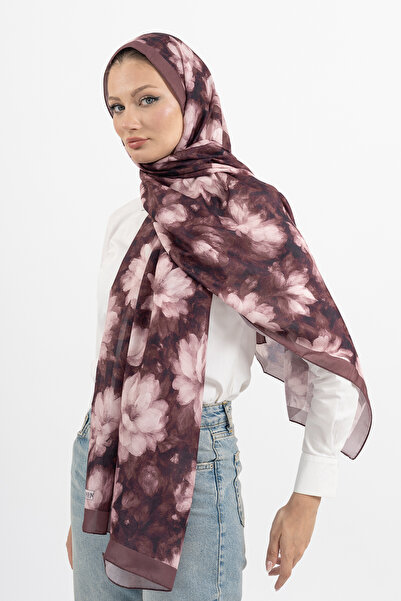 m moon scarf شال قطني بنقشة زهور، قماش مستورد، شال عالي الجودة وموسم جديد، مج...