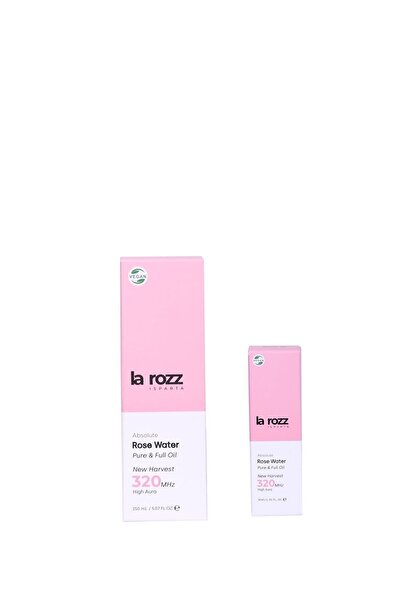 La Rozz Isparta Full Fat 100% Natural and Pure Renewing Revitalizing Rose Water Package