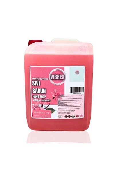 WBREX Nourishing and Repairing Liquid Hand Soap 5Lt Japanese Cherry Blossom Scented
