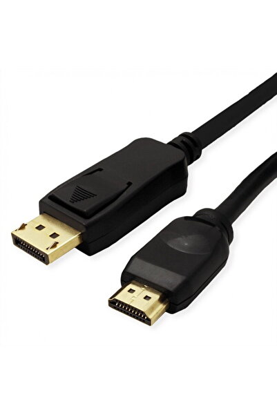 VALUE Cablu Displayport la HDMI UHD 4K T-T 7.5m Negru, 11.99.5789