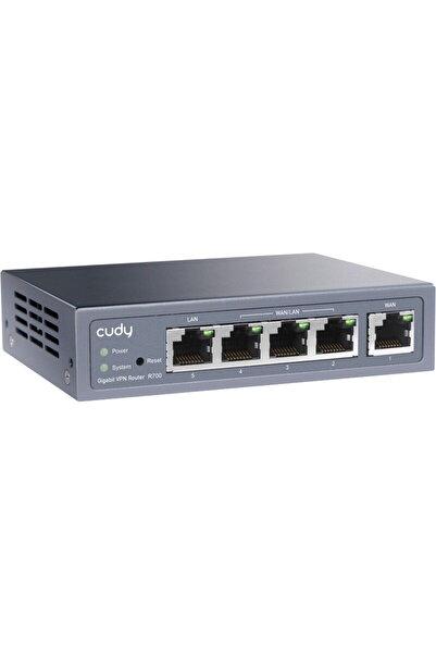 cudy Router Gigabit R700 Multi-WAN VPN, Gri