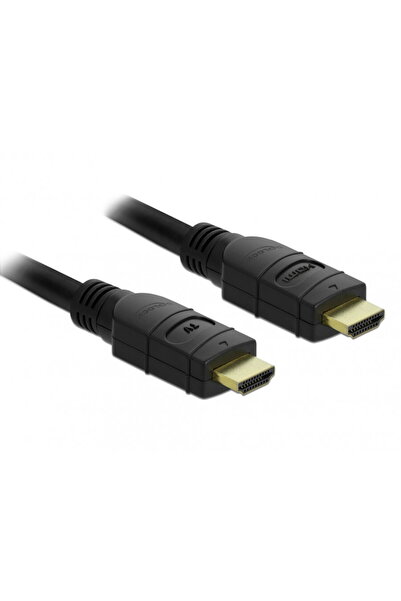 DELOCK Cablu activ HDMI 4K60Hz T-T 10m Negru, 85284