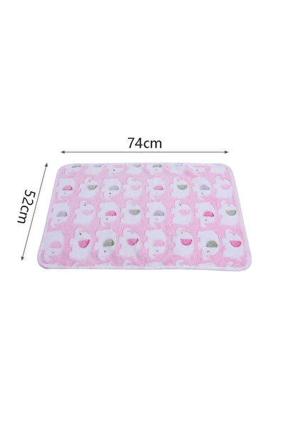 Choice Pink Cartoon Baby Blanket Cute Elephant Baby Products Newborn Elephant...