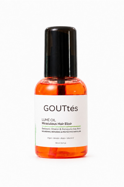 GOUTtés Lumé Hair Oil • Onarıcı Saç Bakım Yağı 100 ml • Argan, Keratin, Bioti...