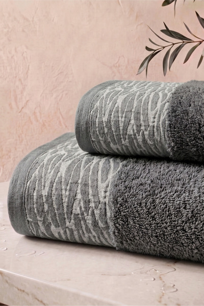 neşe home collection Σετ πετσετών μπάνιου Serenity 2 τεμαχίων (1 τεμάχιο 50x9...