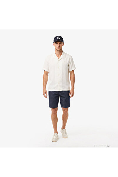 Lacoste Erkek Slim Fit Lacivert Bermuda Şort
