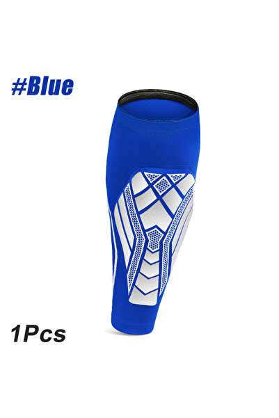 Choice5 M Blue 1 Pcs Calf Compression Sleeves with EVA Pad for Men and Women,...