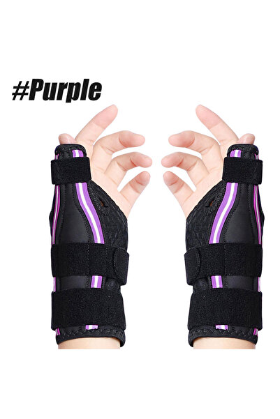 Choice7 Purple-2Pcs 1/2Pcs Thumb Brace Ergonomical Wrist Spica Thumb Splint f...