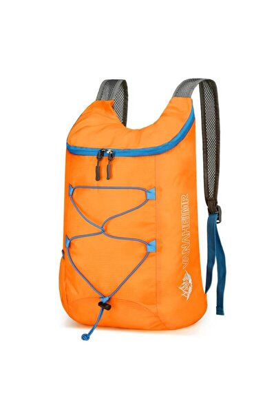 Choice Orange Multifunctional Outdoor Folding Backpack High Density Lightweig...