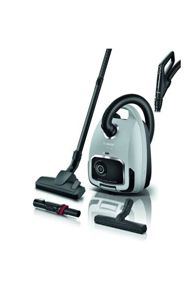 Bosch Aspirator cu sac BGB6X330, 600W, 4 L, Filtru igienic lavabil HEPA (Gri)