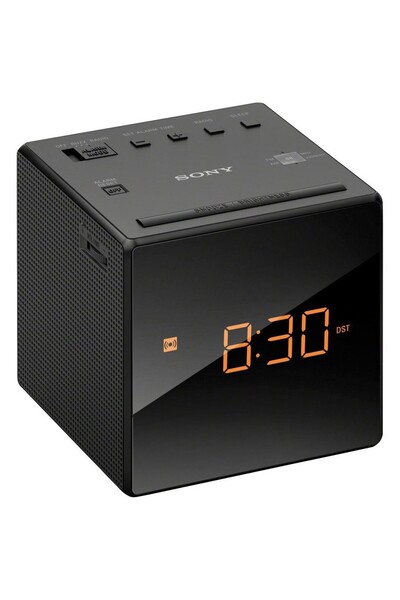 Sony Radio cu ceas ICFC1B.CED, negru