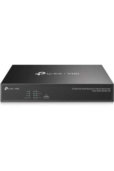 TP-LINK NVR VIGI NVR1004H, 4 canale, sistem de inregistrare pentru camere de ...