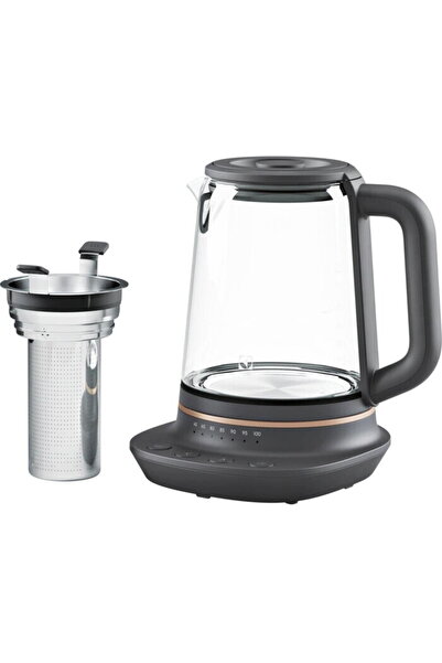 Electrolux Fierbator E7GK1-8BP, 2400W, set infuzor ceai inclus, sticla Schott...