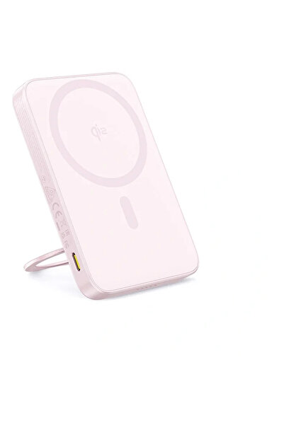 Baseus Baterie externa PicoGo Qi2 Magnetic 5000mAh, 20W, cu cablu USB-C 30cm ...