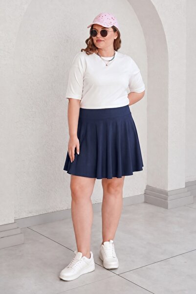 Büyük Moda Tennis Skirt with Inside Shorts