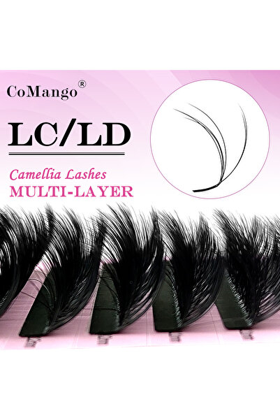 Choice LC MIX8-14 0.07mm CoMango L+C/D وصلات رموش ثلاثية الأبعاد متعددة الطبق...