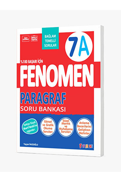 fenomen okul FENOMEN 7 PARAGRAF (A) SORU BANKASI