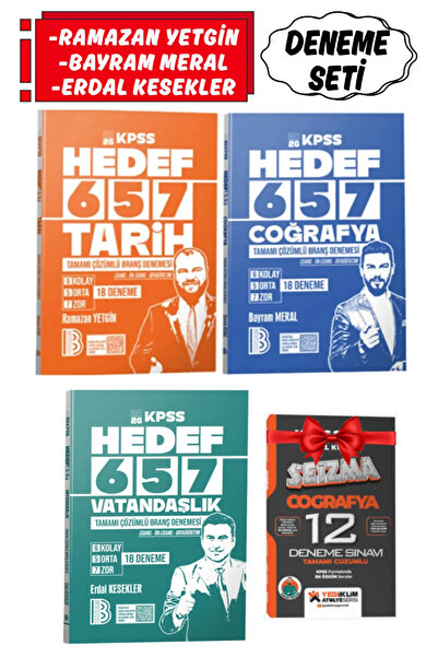 Panem Yayınları Benim Hocam 2026 KPSS Ramazan Yetgin Tarih+Bayram Meral Coğra...
