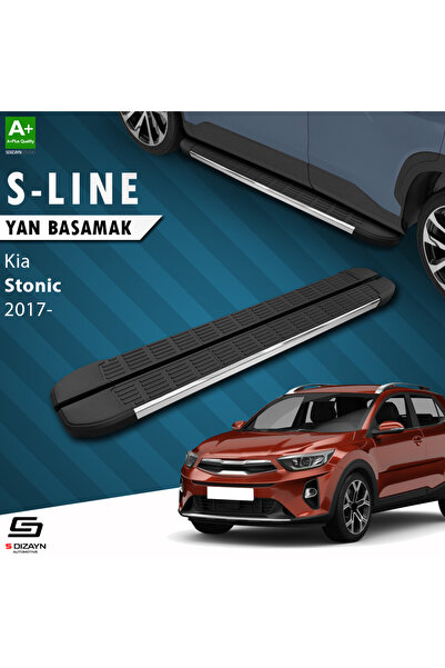 S Dizayn Kia Stonic S-Line Krom Yan Basamak 173 Cm 2017 Üzeri A+ Kalite KI-ST...