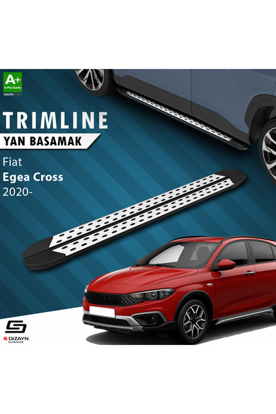 S Dizayn S-dizayn Fiat Egea Cross Trimline Gri Yan Basamak 190 Cm 2020 Üzeri ...