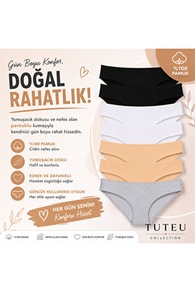Likralı Düz Renk Bikini