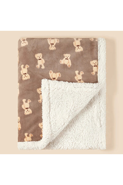Choice 75X100CM coffee bear Winter Baby Blanket Baby Swaddle Wrap Flannel Lam...