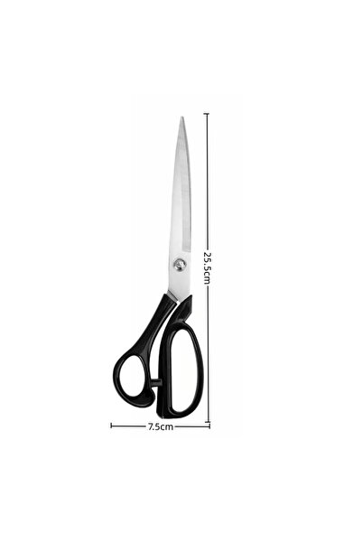 choice2 Silvery 10inch Stainless Steel Black Blade Rust Proof Household Sewin...