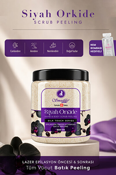 Smoothly Black Orchid Extract Peeling - Anti-Ingrown Hair and Moisture Bomb B...