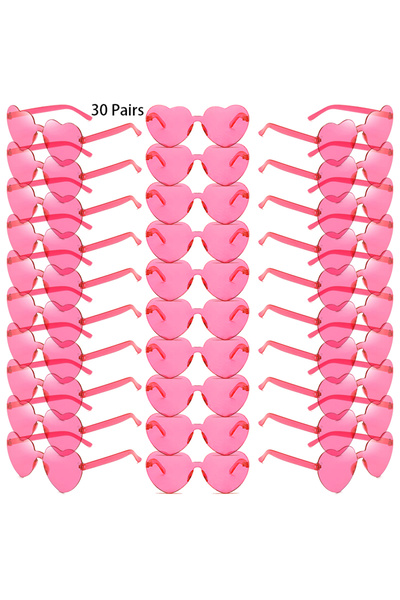 Choice as picture shows 30 Pairs(rose red) 30 Pairs Per Set Heart Shaped Sung...