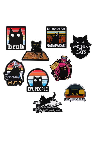 Choice21 Set 12 5-11pcs/set Anime Character Enamel Pins Fantasy Animation Pin...