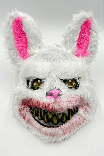 BeySüS Halloween Maske Tüylü Tavşan