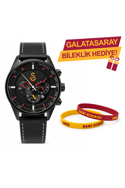 Galatasaray Lisanslı Kol Saati U14232 - GS Bileklik Hediyeli