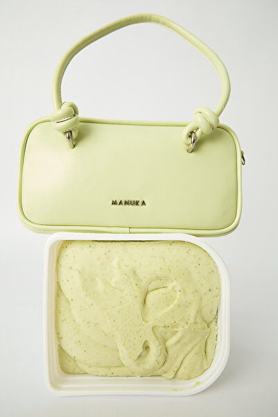 Manuka Etre Binding Detail Bag Ice Cream