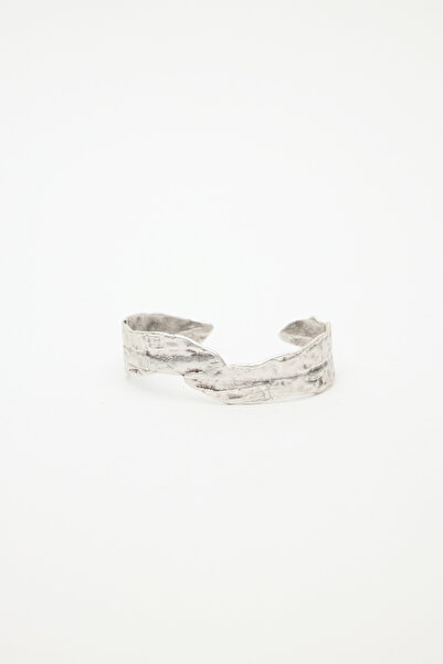 Manuka Ava Matte Coated Bracelet Silver