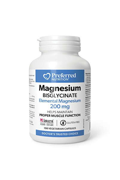 Preferred Nutrition Μαγνήσιο Διψυκτικό Γλυκινικό Συντεταγμένο 200 mg