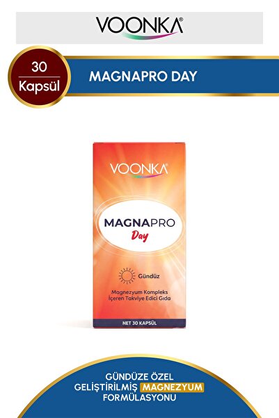 Voonka MagnaPro Day 30 Kapsül Magnezyum