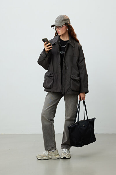 Manuka PALAC BOMBER OVERSIZE KHAKI