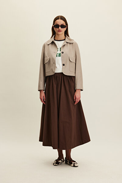 Manuka KATY GABARDINE LILA ROCK BRAUN