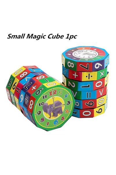 Choice3 S Magic Cube 1PC Montessori Magic Cylinder Mathematics Numbers Cube A...