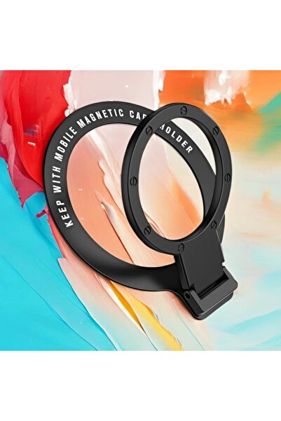 Choice1 Black Cell Phone Ring Holder Stand Finger Grip Degree Rotation Kickst...