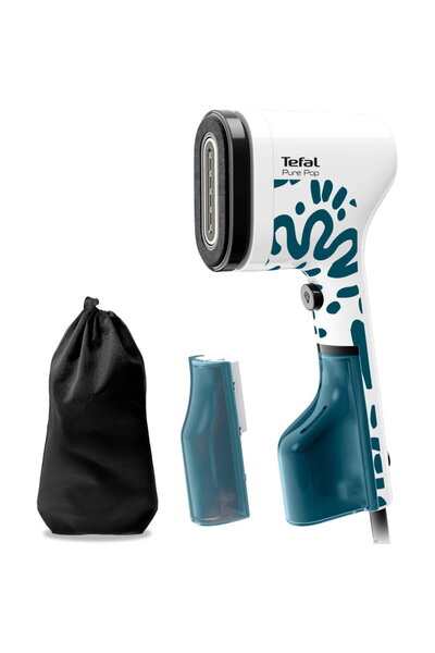 TEFAL Aparat de calcat vertical cu abur Pure Pop, DT2040E1, 1300 W, abur vari...